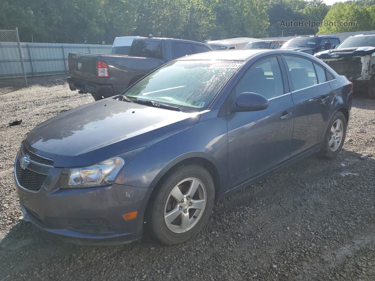 2013 Chevrolet Cruze Lt Синий vin: 1G1PC5SB6D7176736