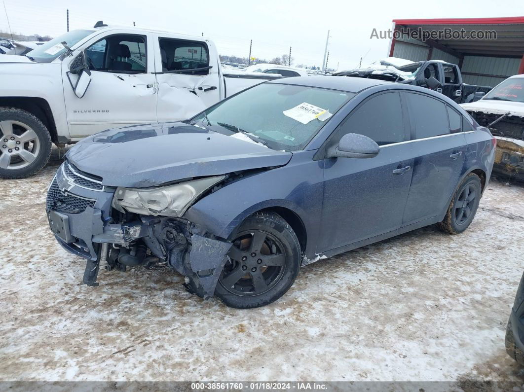 2013 Chevrolet Cruze 1lt Auto Blue vin: 1G1PC5SB6D7222498