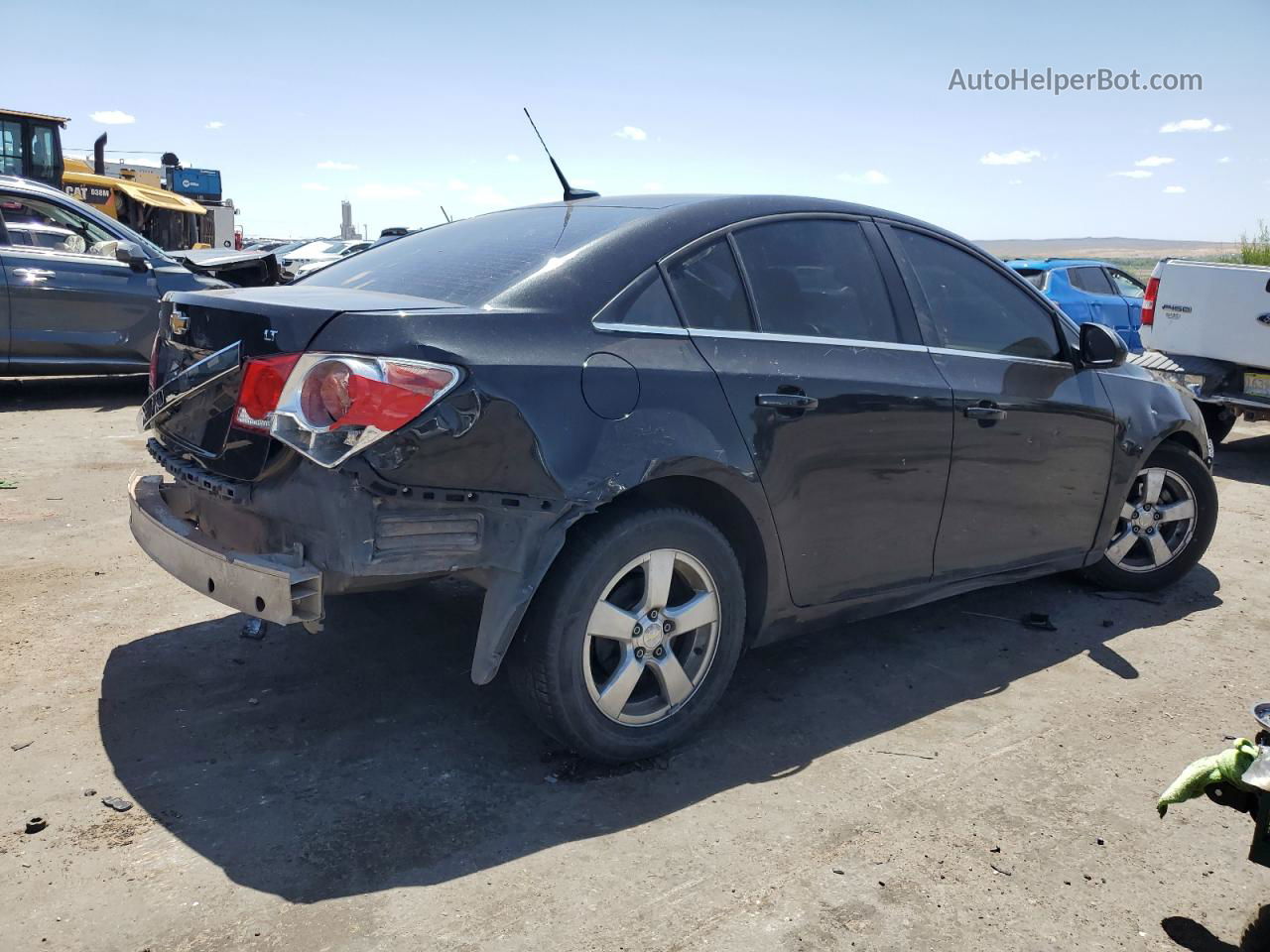 2013 Chevrolet Cruze Lt Black vin: 1G1PC5SB6D7275704