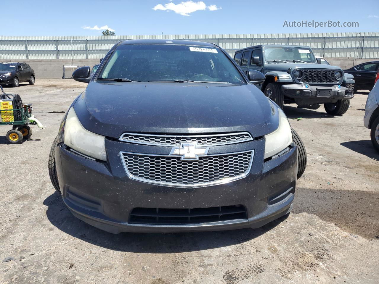 2013 Chevrolet Cruze Lt Black vin: 1G1PC5SB6D7275704