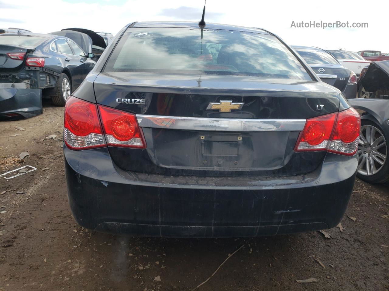 2013 Chevrolet Cruze Lt Черный vin: 1G1PC5SB6D7276030