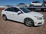 2013 Chevrolet Cruze Lt White vin: 1G1PC5SB6D7312881