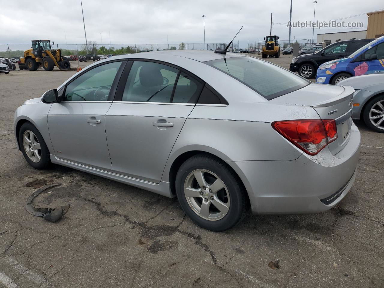 2013 Chevrolet Cruze Lt Silver vin: 1G1PC5SB6D7328398