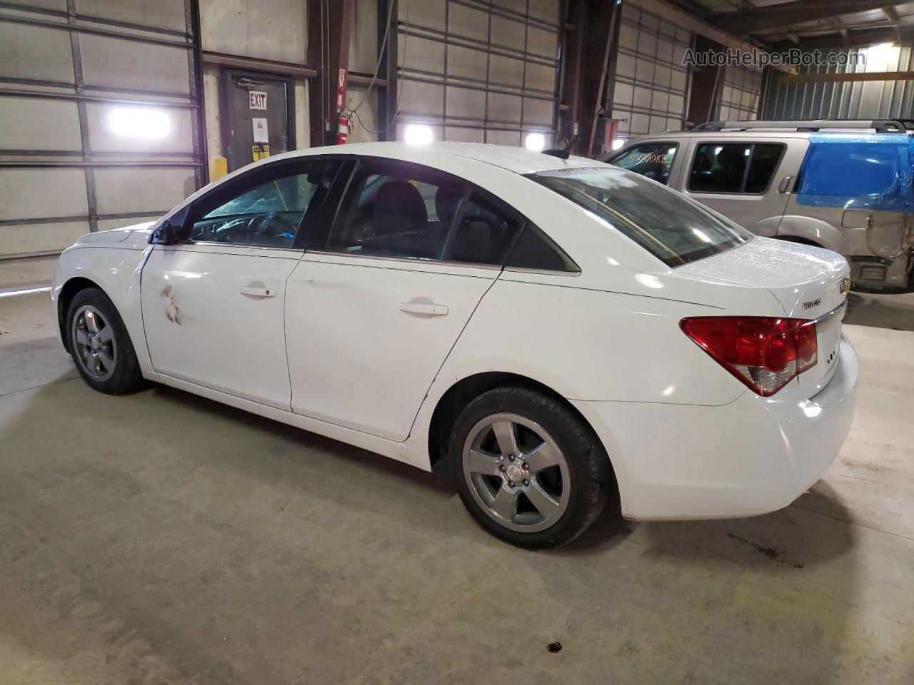 2014 Chevrolet Cruze Lt White vin: 1G1PC5SB6E7214516