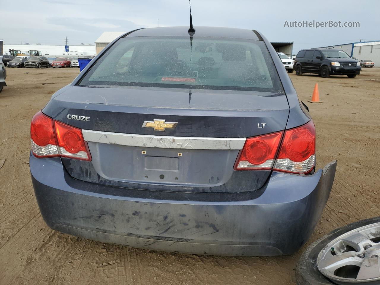 2014 Chevrolet Cruze Lt Blue vin: 1G1PC5SB6E7274330