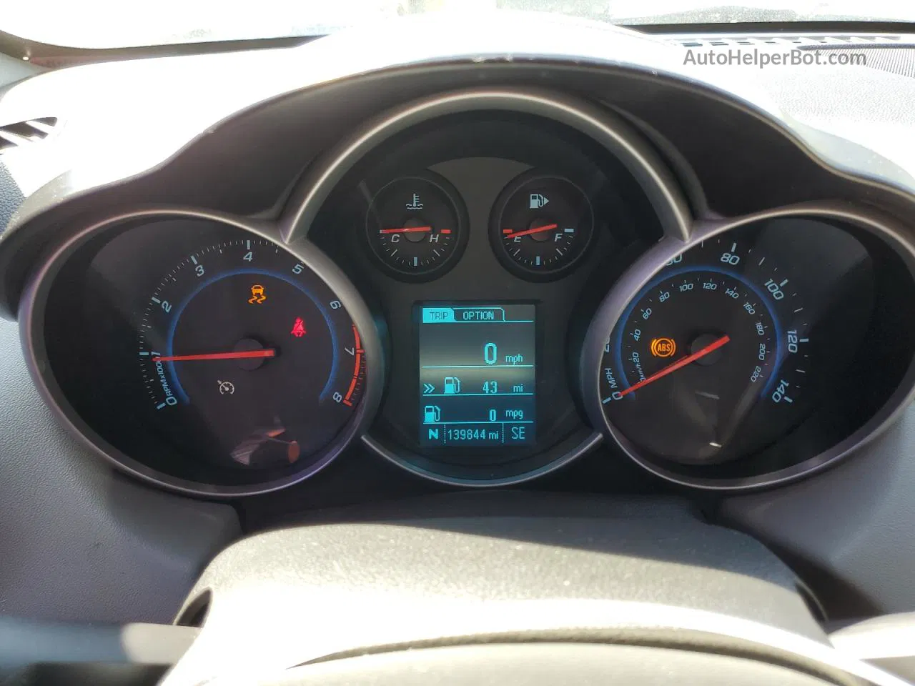 2014 Chevrolet Cruze Lt Silver vin: 1G1PC5SB6E7295047