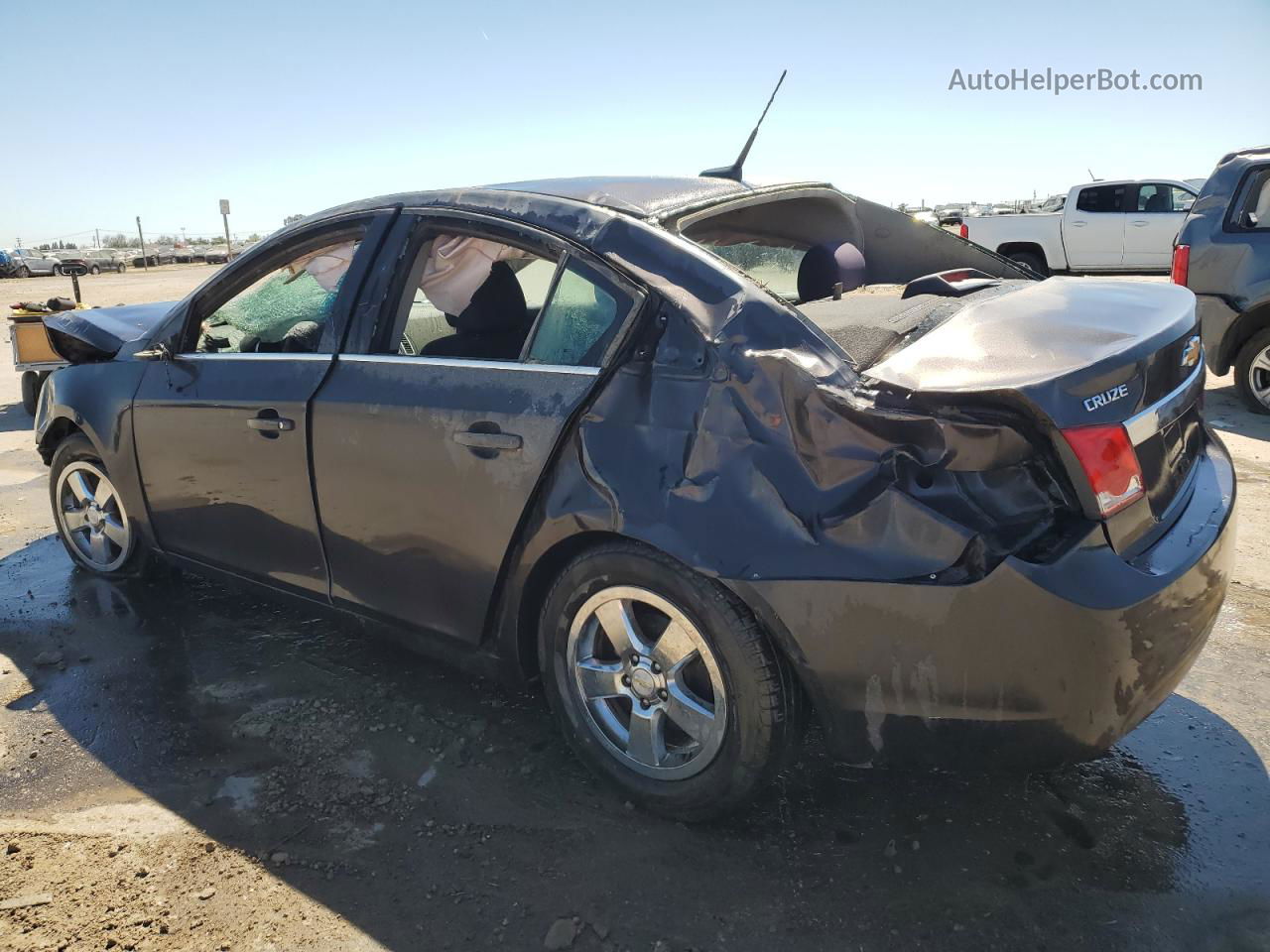 2014 Chevrolet Cruze Lt Серый vin: 1G1PC5SB6E7415297