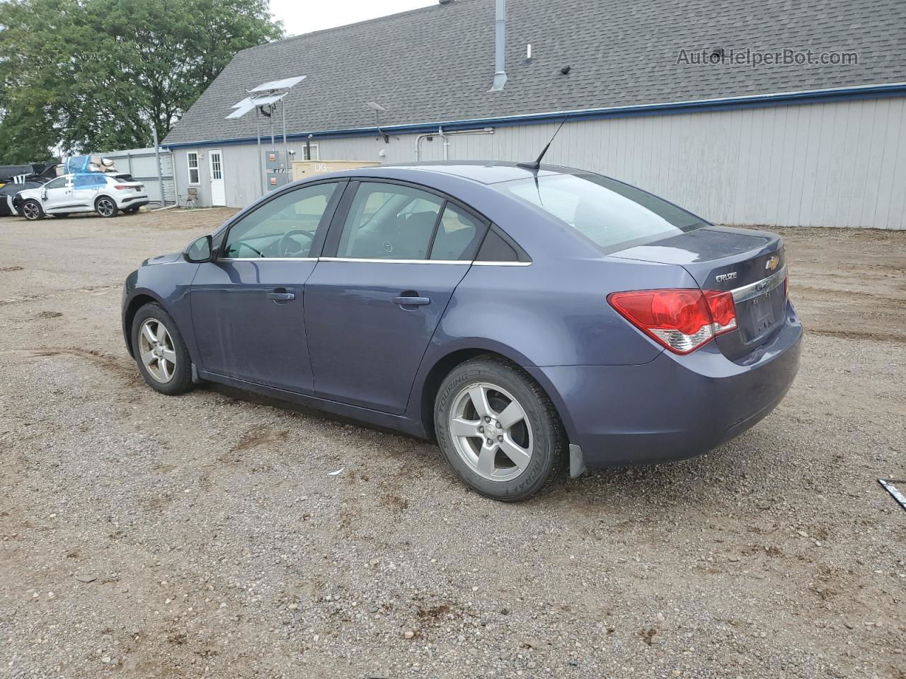 2014 Chevrolet Cruze Lt Blue vin: 1G1PC5SB6E7436666