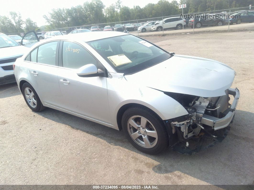 2014 Chevrolet Cruze 1lt Silver vin: 1G1PC5SB6E7439292