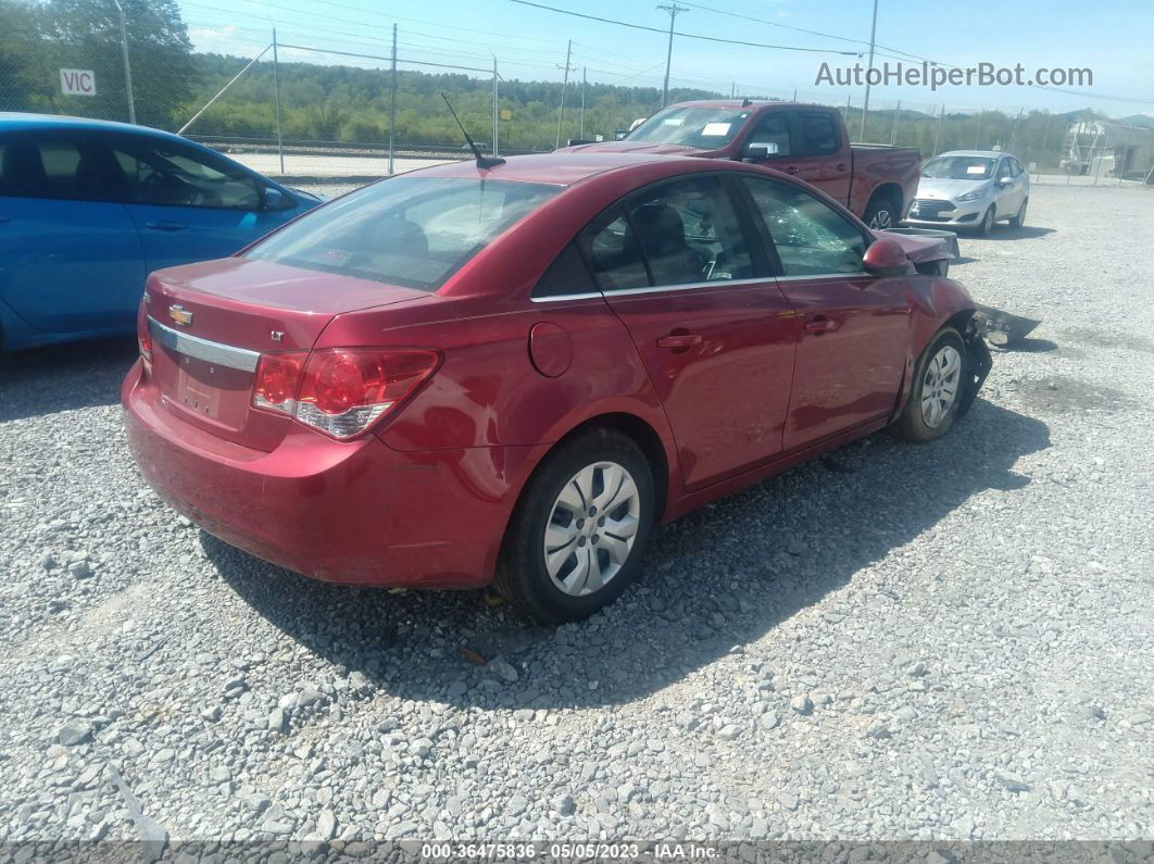 2014 Chevrolet Cruze 1lt Red vin: 1G1PC5SB6E7459218