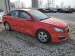 2015 Chevrolet Cruze Lt Red vin: 1G1PC5SB6F7190641