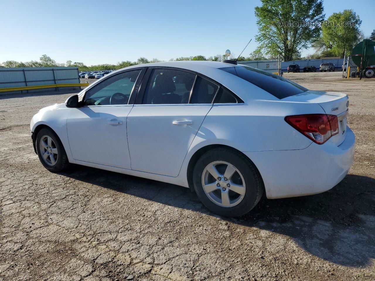 2015 Chevrolet Cruze Lt White vin: 1G1PC5SB6F7219927