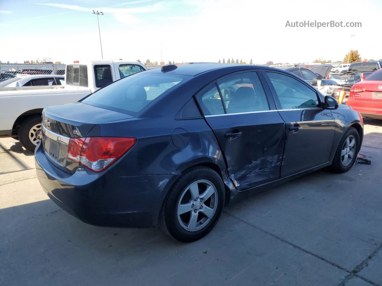 2015 Chevrolet Cruze Lt Charcoal vin: 1G1PC5SB6F7231012