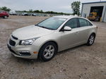 2015 Chevrolet Cruze Lt Beige vin: 1G1PC5SB6F7240972