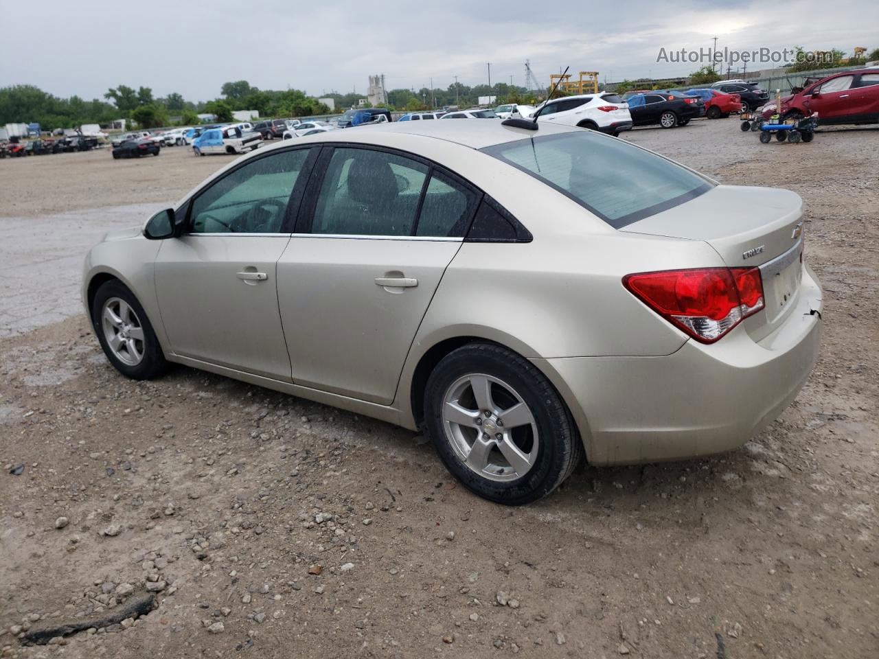 2015 Chevrolet Cruze Lt Beige vin: 1G1PC5SB6F7240972