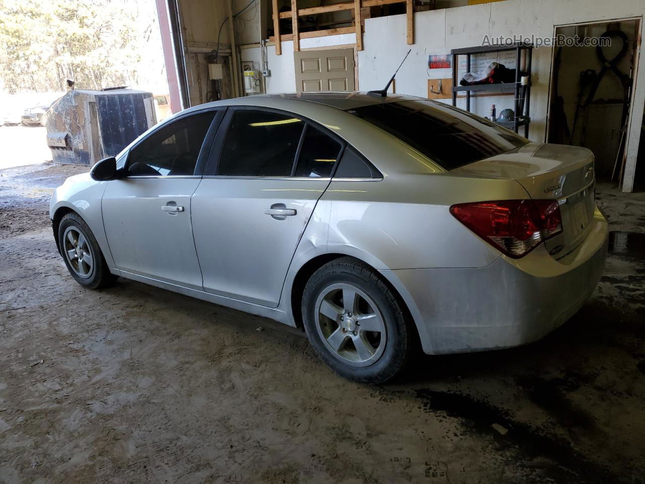 2013 Chevrolet Cruze Lt Silver vin: 1G1PC5SB7D7139324