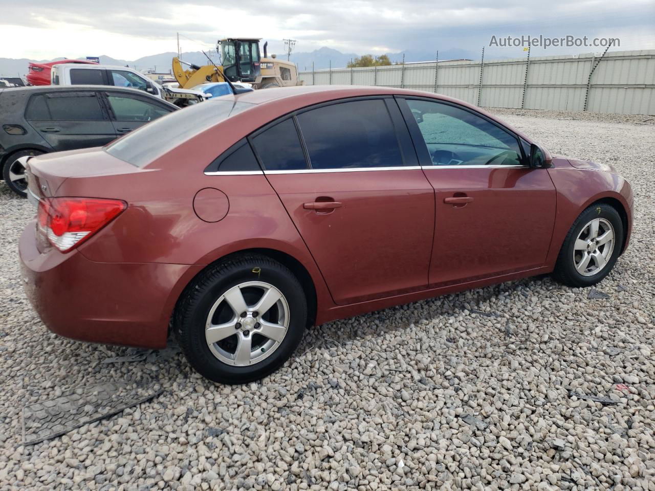 2013 Chevrolet Cruze Lt Brown vin: 1G1PC5SB7D7197658