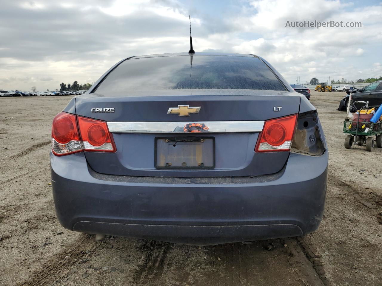 2013 Chevrolet Cruze Lt Blue vin: 1G1PC5SB7D7216872