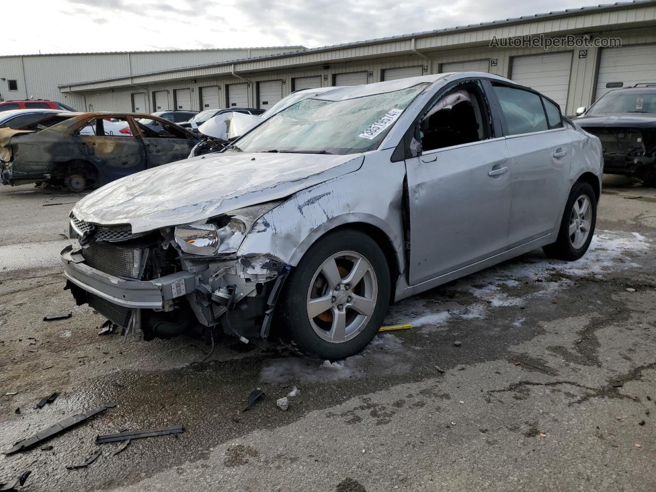 2013 Chevrolet Cruze Lt Серебряный vin: 1G1PC5SB7D7250729