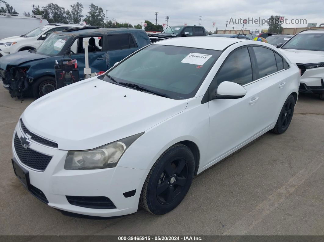 2013 Chevrolet Cruze 1lt Auto White vin: 1G1PC5SB7D7270785