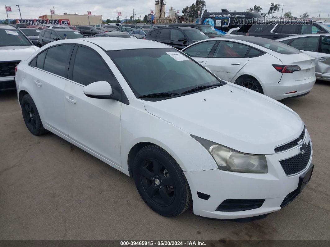 2013 Chevrolet Cruze 1lt Auto White vin: 1G1PC5SB7D7270785