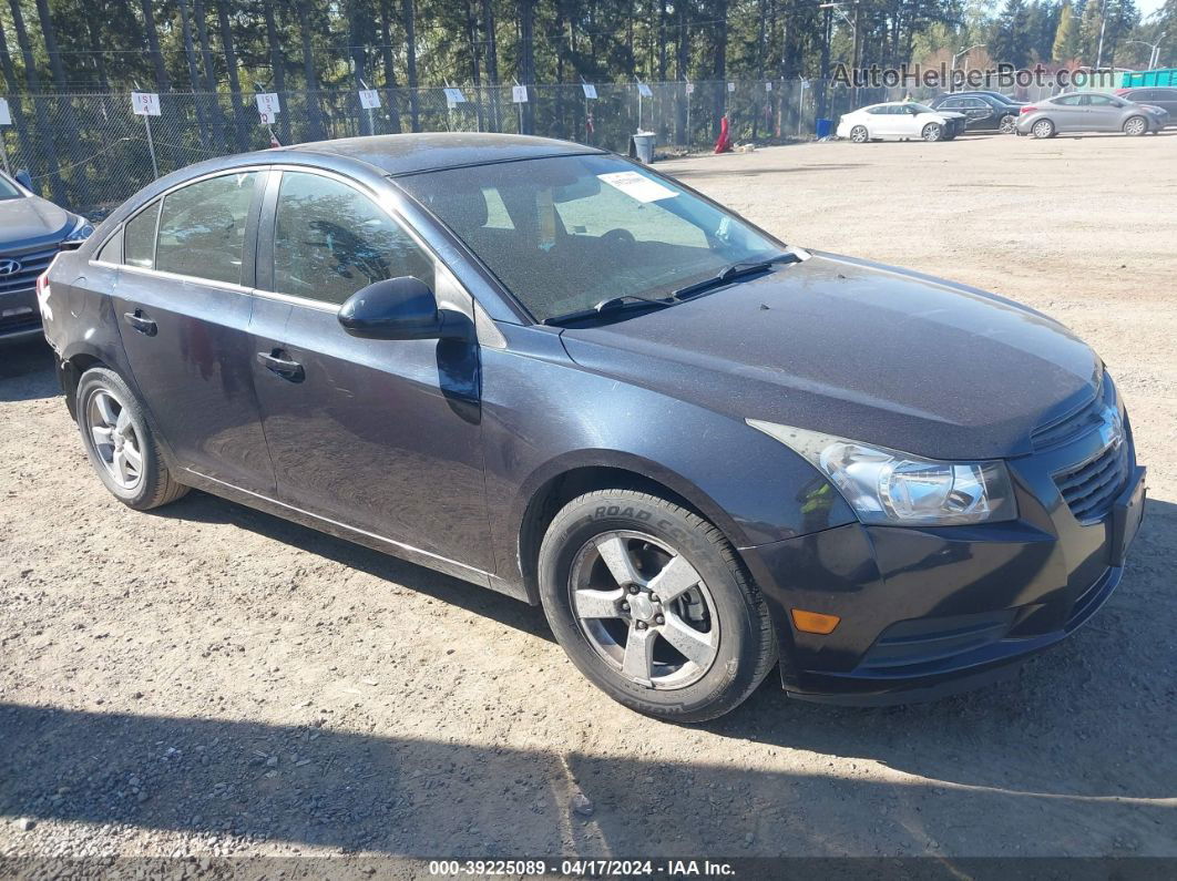 2013 Chevrolet Cruze 1lt Auto Dark Blue vin: 1G1PC5SB7D7293421