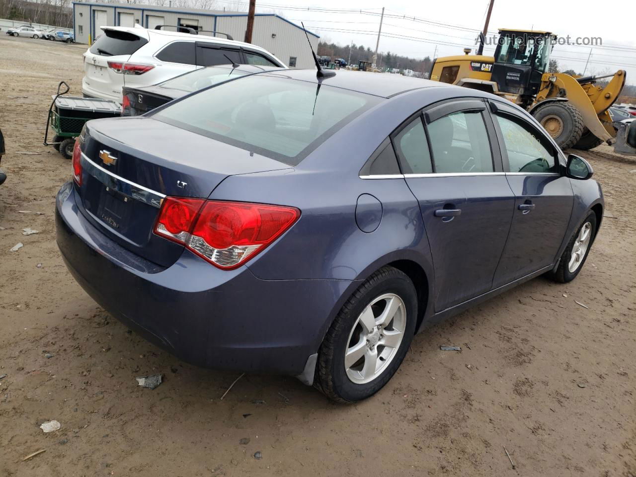 2013 Chevrolet Cruze Lt Blue vin: 1G1PC5SB7D7323131