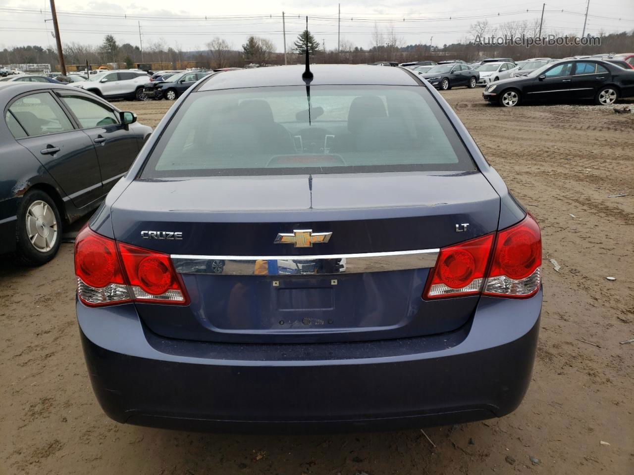 2013 Chevrolet Cruze Lt Blue vin: 1G1PC5SB7D7323131