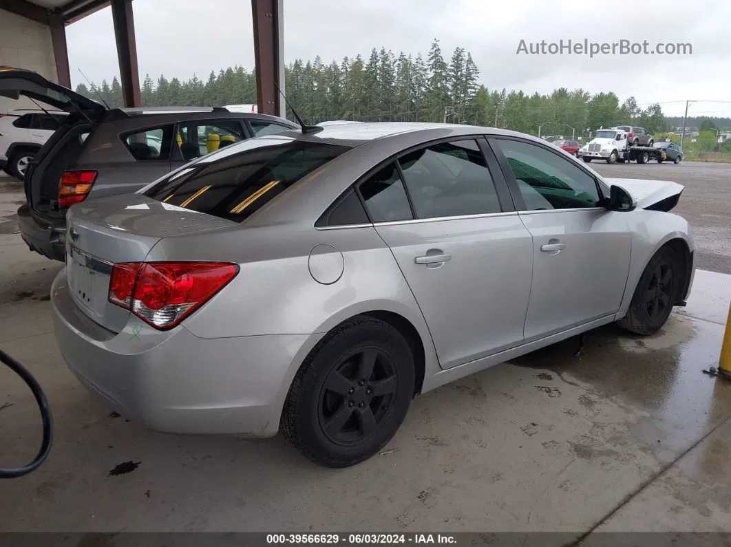 2014 Chevrolet Cruze 1lt Auto Silver vin: 1G1PC5SB7E7143505