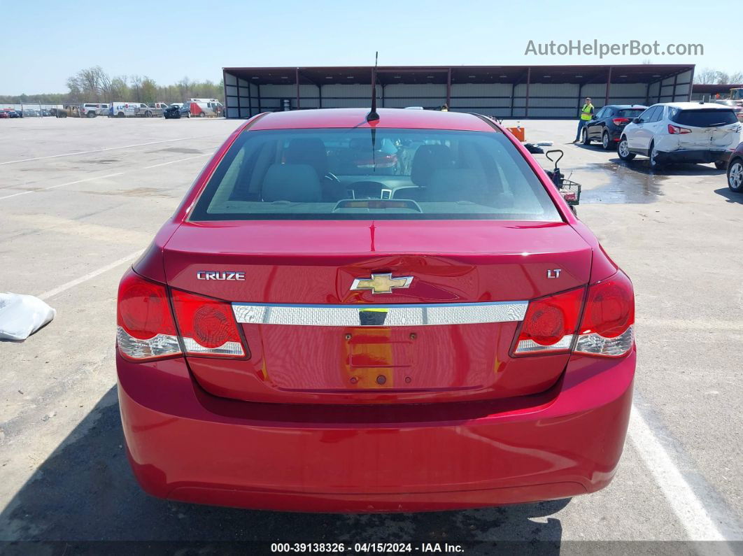 2014 Chevrolet Cruze 1lt Auto Red vin: 1G1PC5SB7E7186564