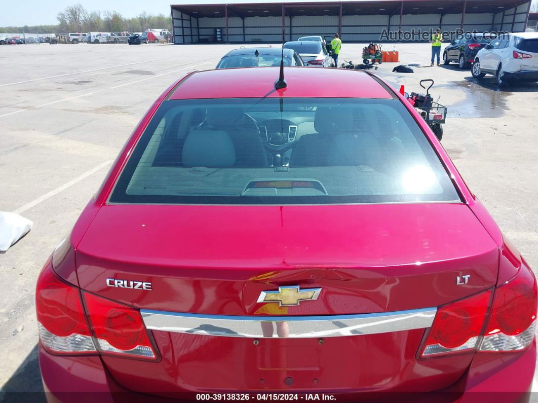 2014 Chevrolet Cruze 1lt Auto Red vin: 1G1PC5SB7E7186564