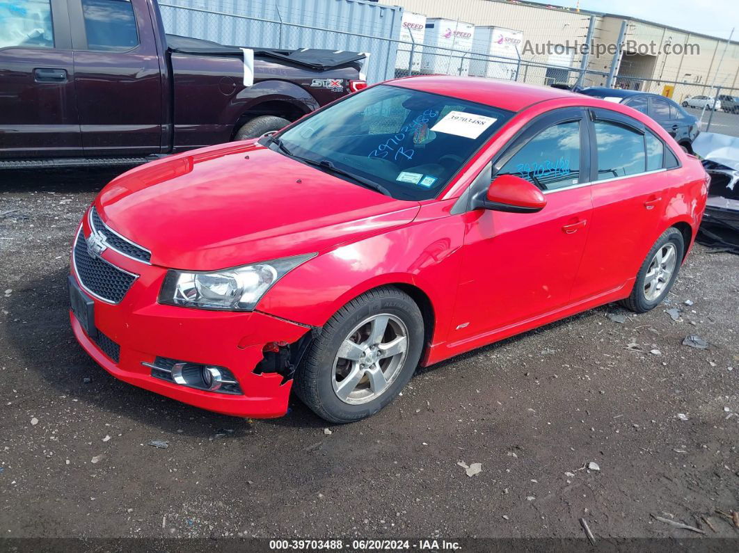 2014 Chevrolet Cruze 1lt Auto Red vin: 1G1PC5SB7E7223290