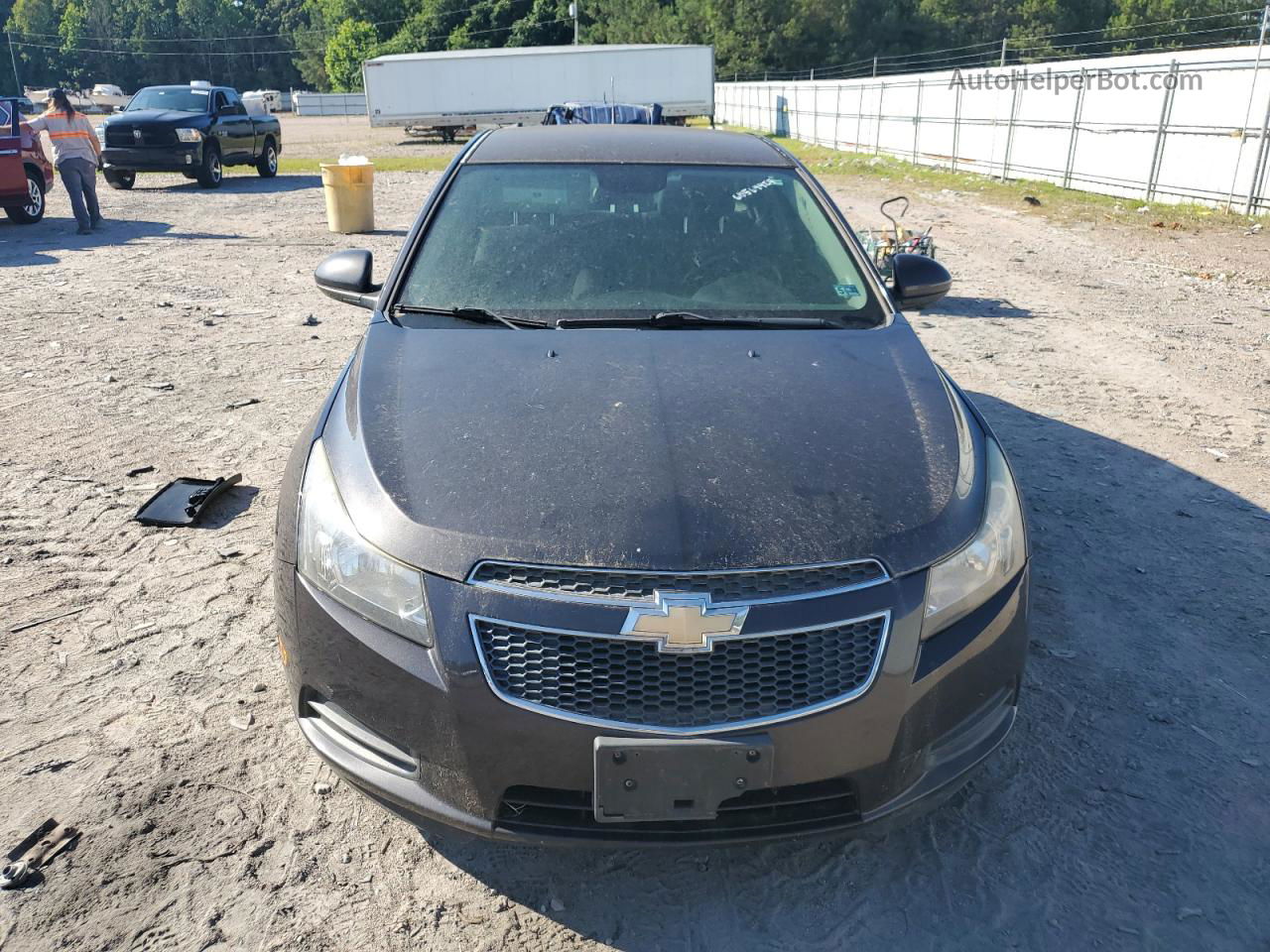 2014 Chevrolet Cruze Lt Black vin: 1G1PC5SB7E7291508