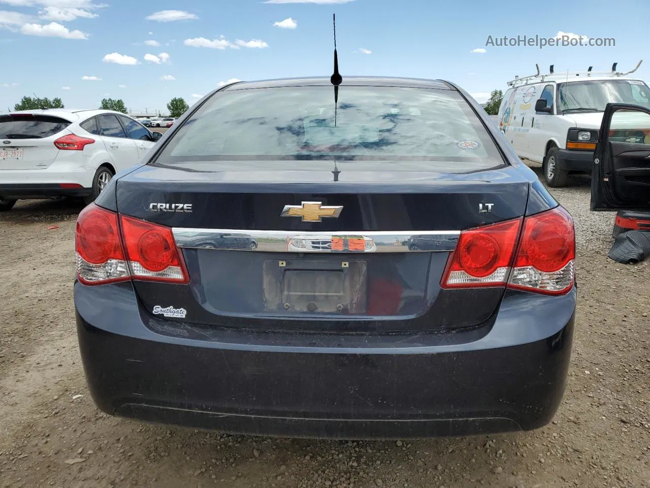 2014 Chevrolet Cruze Lt Blue vin: 1G1PC5SB7E7319534