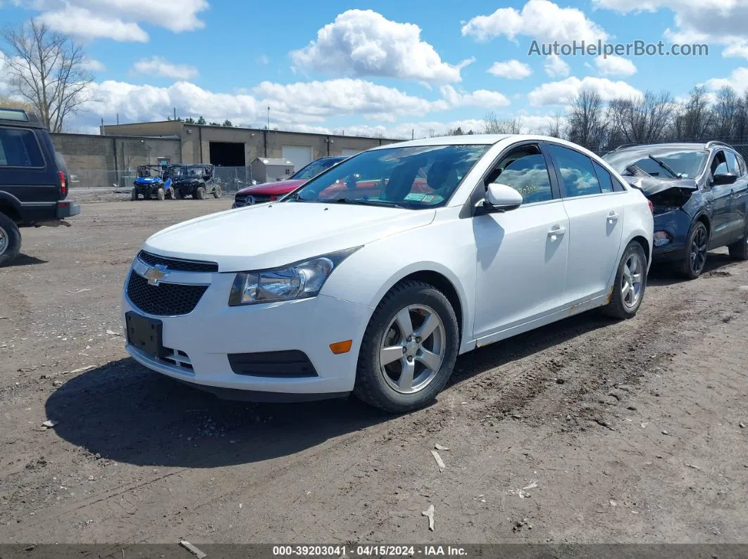 2014 Chevrolet Cruze 1lt Auto White vin: 1G1PC5SB7E7328945