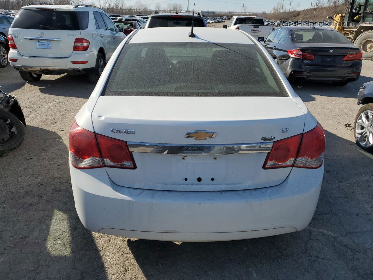 2014 Chevrolet Cruze Lt White vin: 1G1PC5SB7E7363663