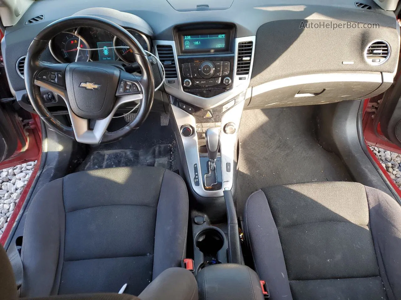 2014 Chevrolet Cruze Lt Burgundy vin: 1G1PC5SB7E7366692