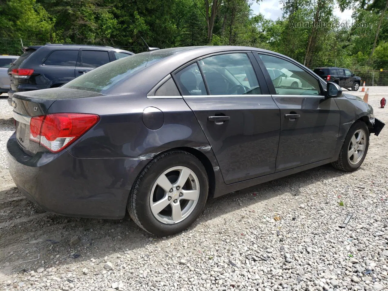 2014 Chevrolet Cruze Lt Серый vin: 1G1PC5SB7E7386988