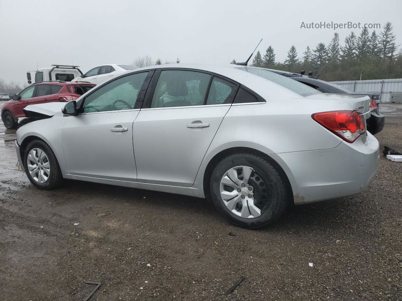 2014 Chevrolet Cruze Lt Silver vin: 1G1PC5SB7E7393858