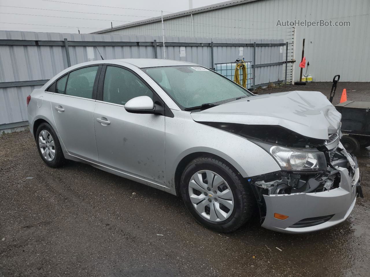 2014 Chevrolet Cruze Lt Silver vin: 1G1PC5SB7E7393858