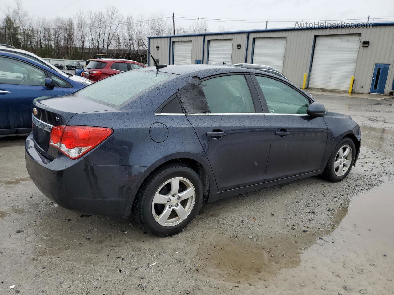 2014 Chevrolet Cruze Lt Синий vin: 1G1PC5SB7E7427197