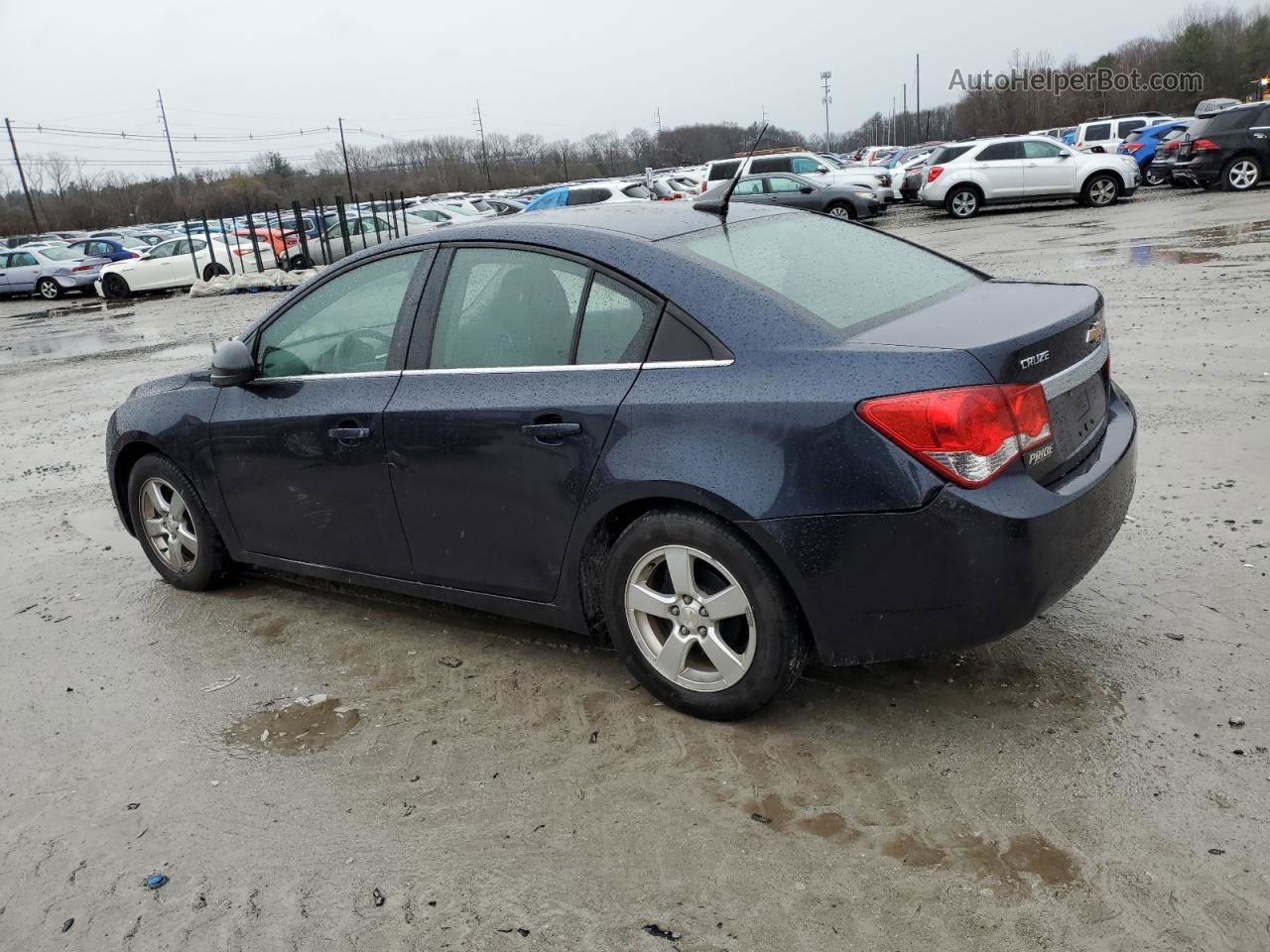 2014 Chevrolet Cruze Lt Blue vin: 1G1PC5SB7E7427197