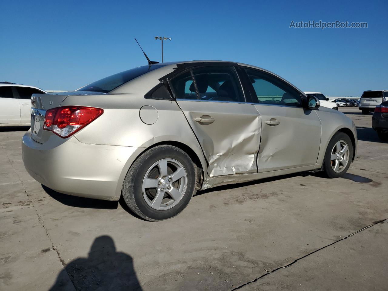 2014 Chevrolet Cruze Lt Tan vin: 1G1PC5SB7E7472463