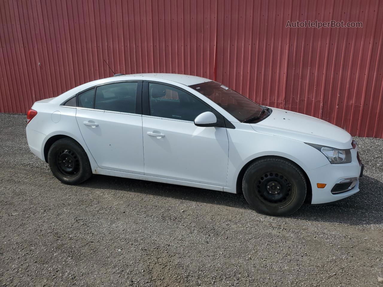 2015 Chevrolet Cruze Lt White vin: 1G1PC5SB7F7118265