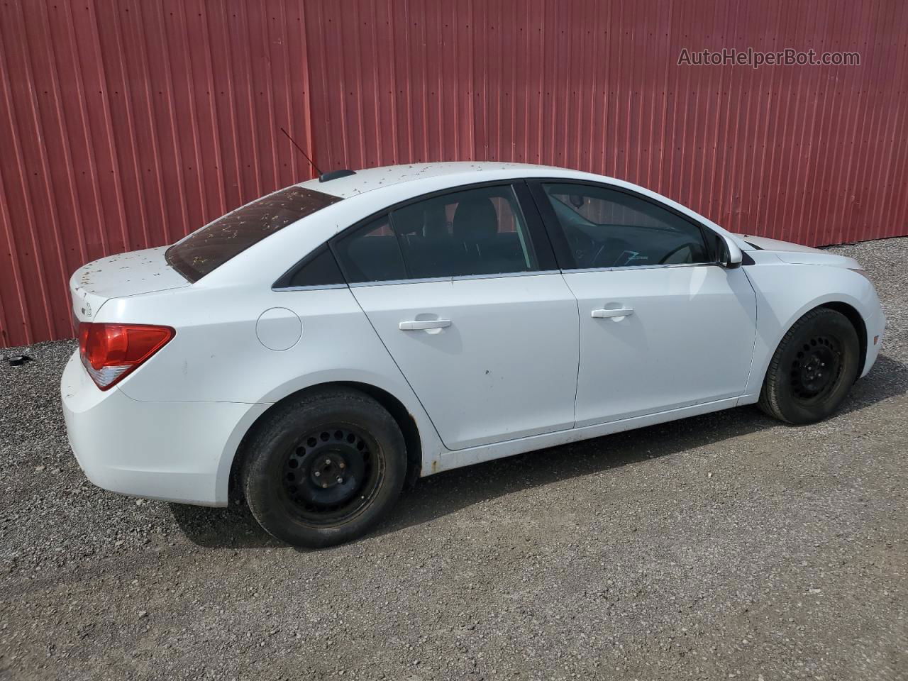 2015 Chevrolet Cruze Lt White vin: 1G1PC5SB7F7118265