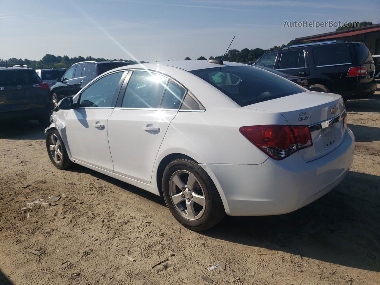 2015 Chevrolet Cruze Lt White vin: 1G1PC5SB7F7164145