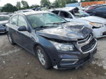 2015 Chevrolet Cruze Lt Gray vin: 1G1PC5SB7F7178580