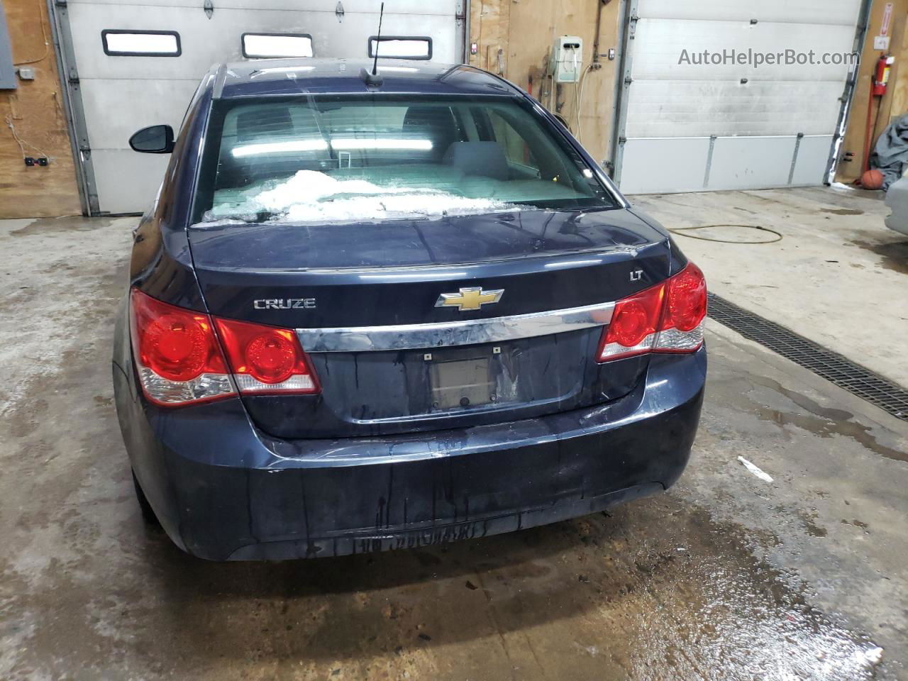 2015 Chevrolet Cruze Lt Blue vin: 1G1PC5SB7F7199266