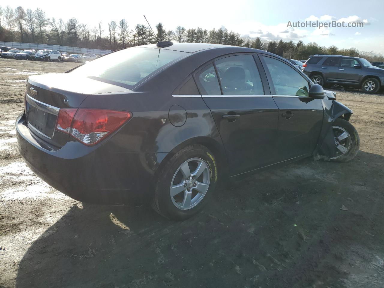 2015 Chevrolet Cruze Lt Black vin: 1G1PC5SB7F7212825