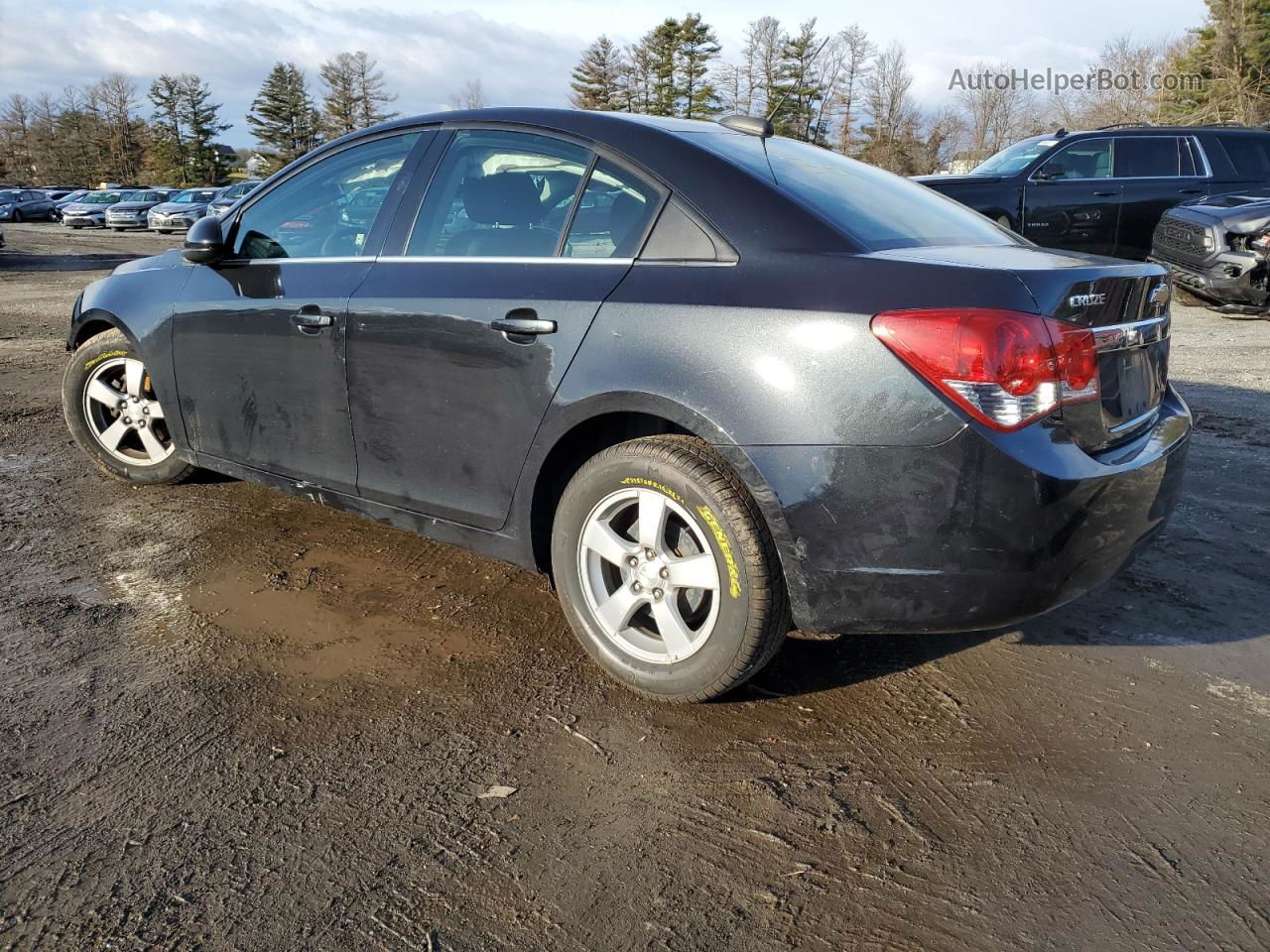 2015 Chevrolet Cruze Lt Black vin: 1G1PC5SB7F7212825